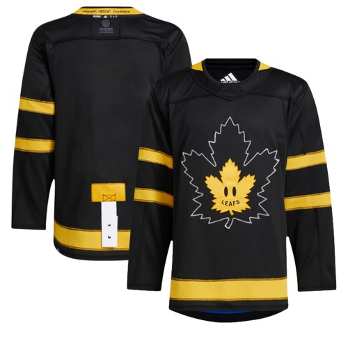 adidas Authentic Toronto Maple Leafs x drew house Alternate Custom Jersey - Black adidas Authentic Toronto Maple Leafs x drew house Alternate Custom Jersey - Black