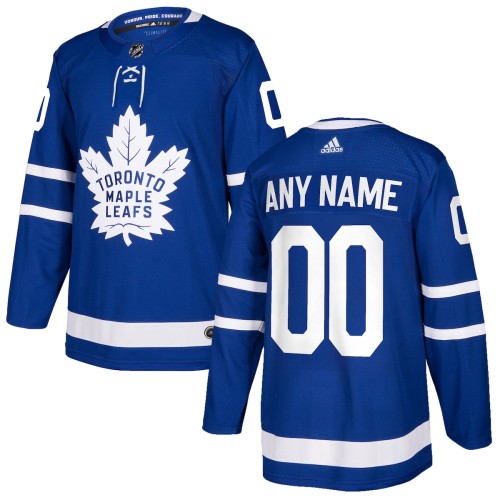 Toronto Maple Leafs adidas Authentic Custom Jersey - Blue Toronto Maple Leafs adidas Authentic Custom Jersey - Blue