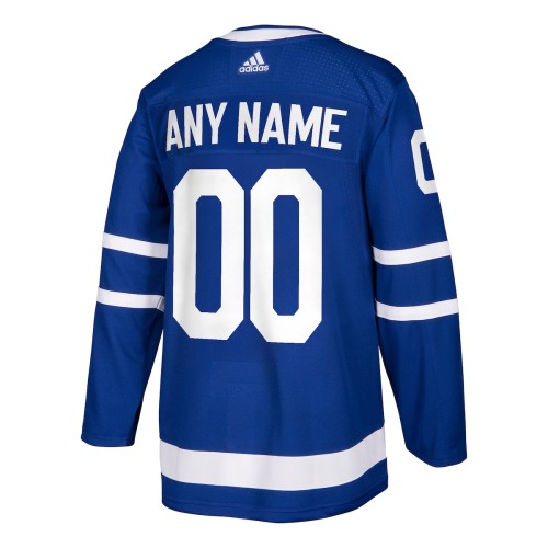 Toronto Maple Leafs adidas Authentic Custom Jersey - Blue Toronto Maple Leafs adidas Authentic Custom Jersey - Blue