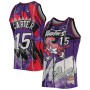 Vince Carter Toronto Raptors Throwback Hardwood Classics 1998-99 Hyper Hoops Jersey - Purple Vince Carter Toronto Raptors Throwback Hardwood Classics 1998-99 Hyper Hoops Jersey - Purple