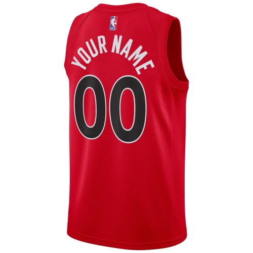 Toronto Raptors Nike 2020/21 Swingman Custom Jersey - Icon Edition - Red Toronto Raptors Nike 2020/21 Swingman Custom Jersey - Icon Edition - Red