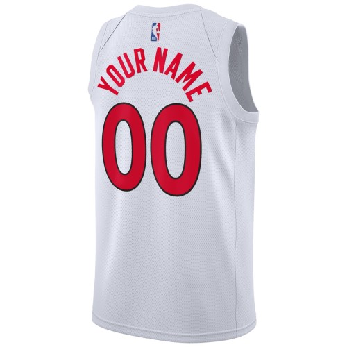 Toronto Raptors Nike 2020/21 Swingman Custom Jersey - Association Edition - White Toronto Raptors Nike 2020/21 Swingman Custom Jersey - Association Edition - White