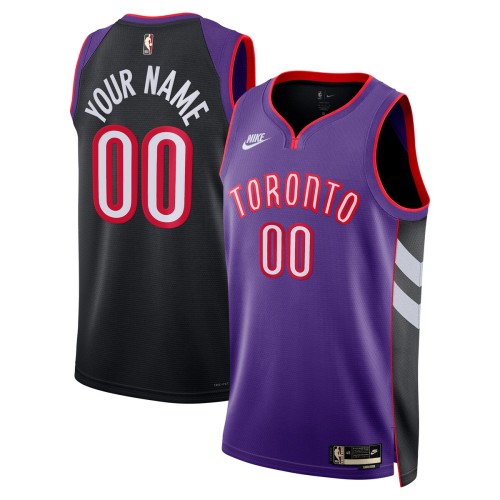 Toronto Raptors Nike Unisex Adult Swingman Custom Jersey - Classic Edition - Purple Toronto Raptors Nike Unisex Adult Swingman Custom Jersey - Classic Edition - Purple