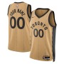 Toronto Raptors Nike Unisex 2023/24 Custom Swingman Jersey - Gold - City Edition Toronto Raptors Nike Unisex 2023/24 Custom Swingman Jersey - Gold - City Edition
