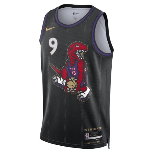 RJ Barrett Toronto Raptors Nike Unisex 2024/25 Swingman Player Jersey - City Edition - Black RJ Barrett Toronto Raptors Nike Unisex 2024/25 Swingman Player Jersey - City Edition - Black