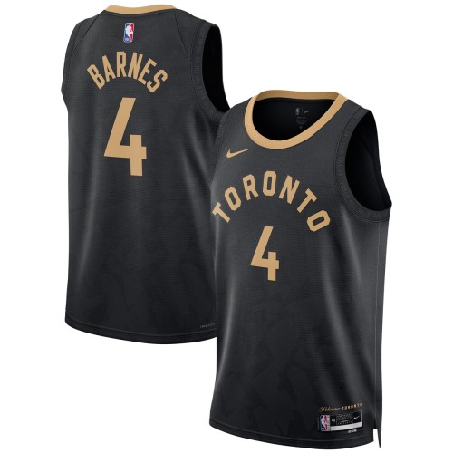 Scottie Barnes Toronto Raptors Nike Unisex 2022/23 Swingman Jersey - City Edition - Black Scottie Barnes Toronto Raptors Nike Unisex 2022/23 Swingman Jersey - City Edition - Black