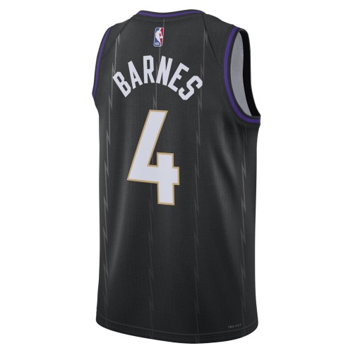 Scottie Barnes Toronto Raptors Nike Unisex 2024/25 Swingman Player Jersey - City Edition - Black Scottie Barnes Toronto Raptors Nike Unisex 2024/25 Swingman Player Jersey - City Edition - Black