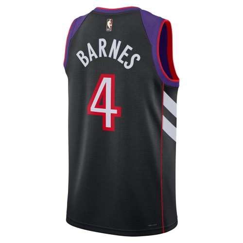 Scottie Barnes Toronto Raptors Nike Unisex 2024/25 Swingman Jersey - Purple - Classic Edition Scottie Barnes Toronto Raptors Nike Unisex 2024/25 Swingman Jersey - Purple - Classic Edition