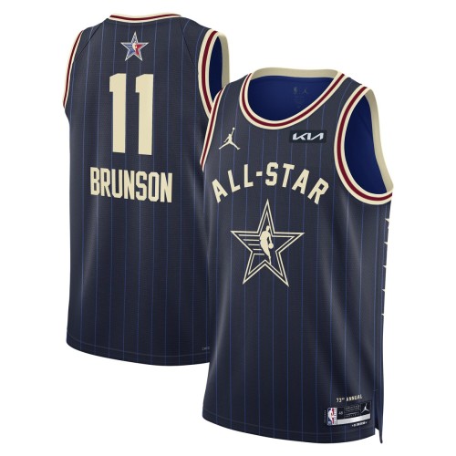 Jalen Brunson Jordan Brand Unisex 2024 NBA All-Star Game Swingman Jersey - Navy Jalen Brunson Jordan Brand Unisex 2024 NBA All-Star Game Swingman Jersey - Navy