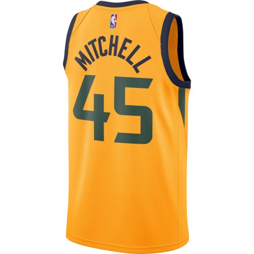 Donovan Mitchell Utah Jazz Jordan Brand 2020/21 Swingman Jersey - Statement Edition - Gold Donovan Mitchell Utah Jazz Jordan Brand 2020/21 Swingman Jersey - Statement Edition - Gold