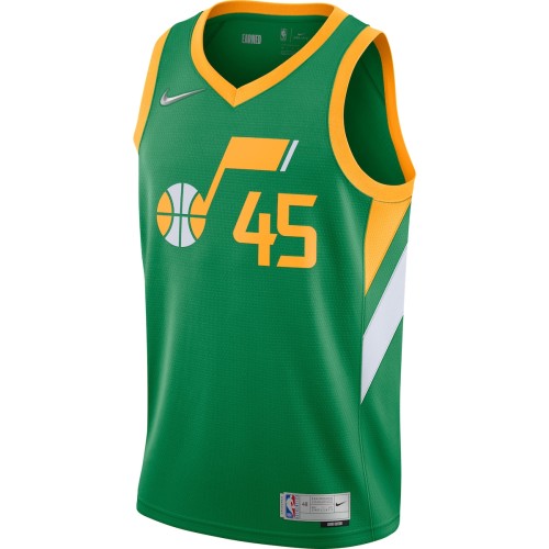 Donovan Mitchell Utah Jazz Nike 2020/21 Swingman Player Jersey Green - Earned Edition Donovan Mitchell Utah Jazz Nike 2020/21 Swingman Player Jersey Green - Earned Edition