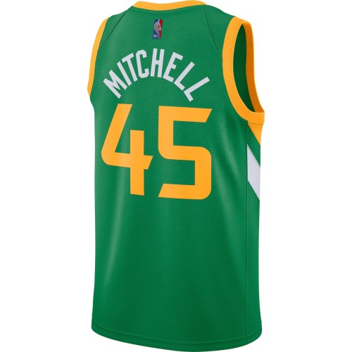 Donovan Mitchell Utah Jazz Nike 2020/21 Swingman Player Jersey Green - Earned Edition Donovan Mitchell Utah Jazz Nike 2020/21 Swingman Player Jersey Green - Earned Edition