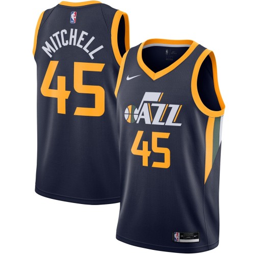 Donovan Mitchell Utah Jazz Nike 2020/21 Swingman Jersey - Navy - Icon Edition Donovan Mitchell Utah Jazz Nike 2020/21 Swingman Jersey - Navy - Icon Edition