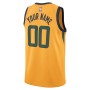 Utah Jazz Nike Swingman Custom Jersey - Statement Edition - Gold Utah Jazz Nike Swingman Custom Jersey - Statement Edition - Gold