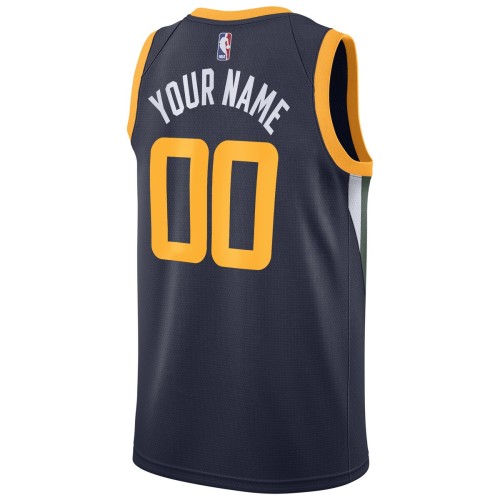 Utah Jazz Nike Swingman Custom Jersey Navy - Icon Edition Utah Jazz Nike Swingman Custom Jersey Navy - Icon Edition