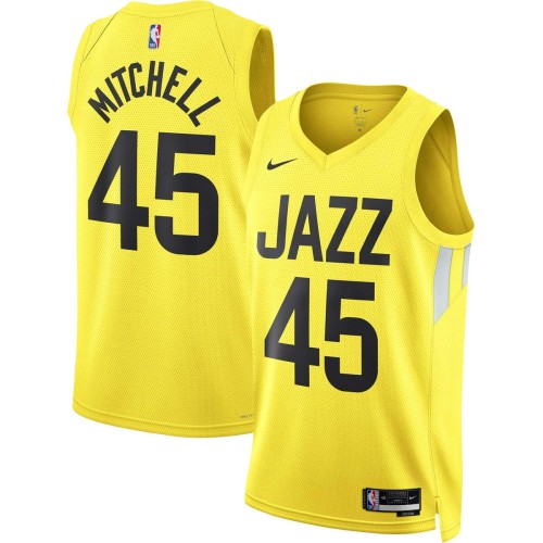 Donovan Mitchell Utah Jazz Nike Unisex 2022/23 Swingman Jersey - Icon Edition - Gold Donovan Mitchell Utah Jazz Nike Unisex 2022/23 Swingman Jersey - Icon Edition - Gold