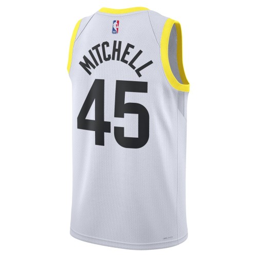 Donovan Mitchell Utah Jazz Nike Unisex 2022/23 Swingman Jersey - Icon Edition - White Donovan Mitchell Utah Jazz Nike Unisex 2022/23 Swingman Jersey - Icon Edition - White