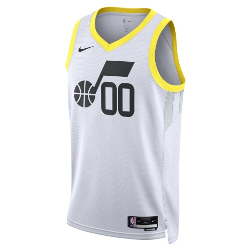 Utah Jazz Nike Unisex 2022/23 Swingman Custom Jersey White - Association Edition Utah Jazz Nike Unisex 2022/23 Swingman Custom Jersey White - Association Edition