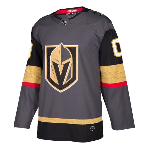 Vegas Golden Knights adidas Authentic Custom Jersey - Gray Vegas Golden Knights adidas Authentic Custom Jersey - Gray
