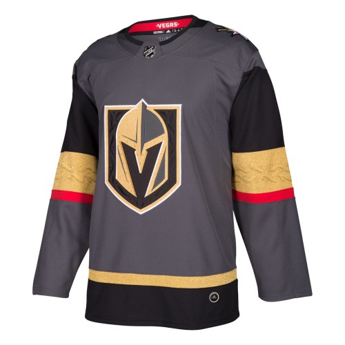 Vegas Golden Knights adidas Home Authentic Blank Jersey - Gray Vegas Golden Knights adidas Home Authentic Blank Jersey - Gray