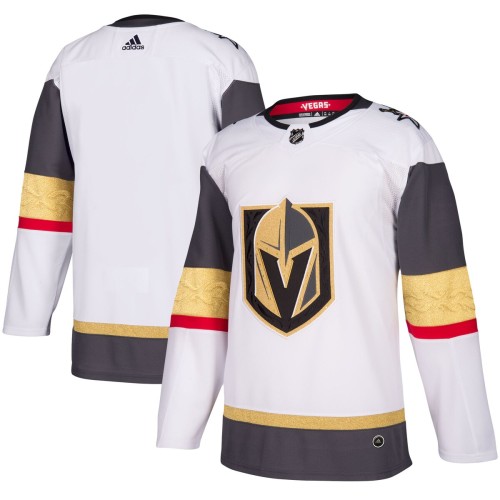 Vegas Golden Knights adidas Away Authentic Blank Jersey - White Vegas Golden Knights adidas Away Authentic Blank Jersey - White