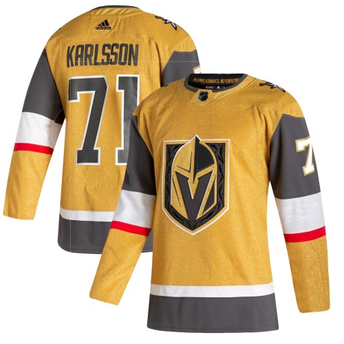 William Karlsson Vegas Golden Knights adidas 2020/21 Alternate Authentic Player Jersey - Gold William Karlsson Vegas Golden Knights adidas 2020/21 Alternate Authentic Player Jersey - Gold