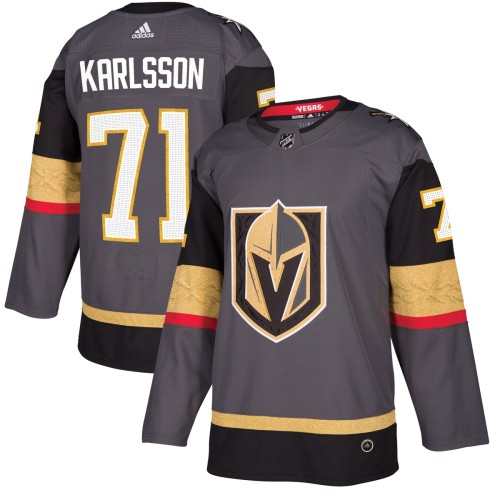 William Karlsson Vegas Golden Knights adidas Authentic Player Jersey - Gray William Karlsson Vegas Golden Knights adidas Authentic Player Jersey - Gray