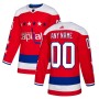 Washington Capitals adidas Alternate Authentic Custom Jersey - Red Washington Capitals adidas Alternate Authentic Custom Jersey - Red