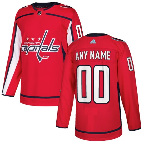 Washington Capitals adidas Authentic Custom Jersey - Red Washington Capitals adidas Authentic Custom Jersey - Red
