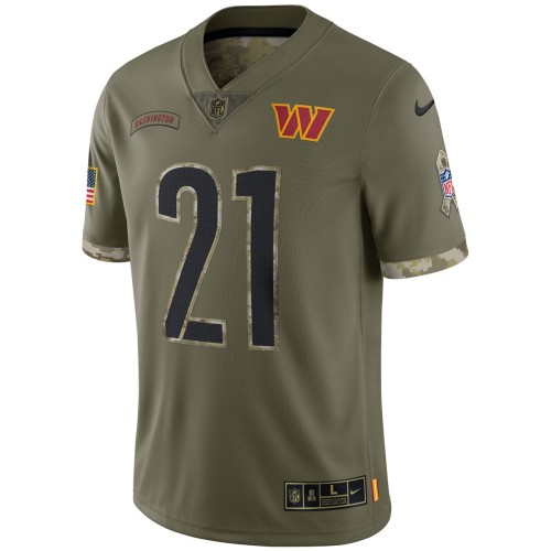 Sean Taylor Washington Commanders 2022 Salute To Service Retired Player Limited Jersey - Olive Sean Taylor Washington Commanders 2022 Salute To Service Retired Player Limited Jersey - Olive