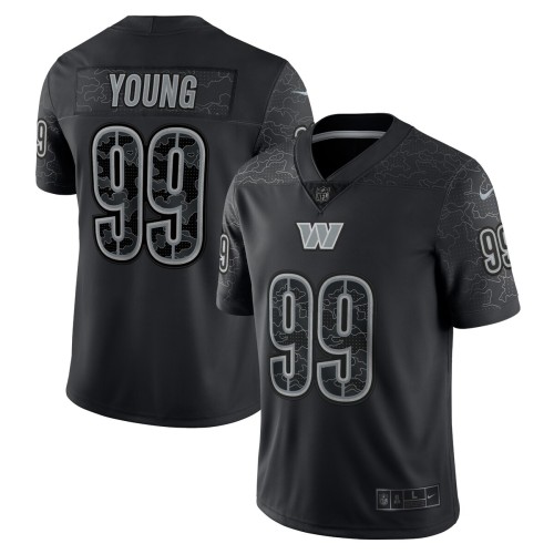 Chase Young Washington Commanders Nike RFLCTV Limited Jersey - Black Chase Young Washington Commanders Nike RFLCTV Limited Jersey - Black