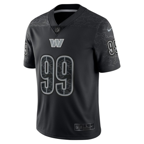 Chase Young Washington Commanders Nike RFLCTV Limited Jersey - Black Chase Young Washington Commanders Nike RFLCTV Limited Jersey - Black