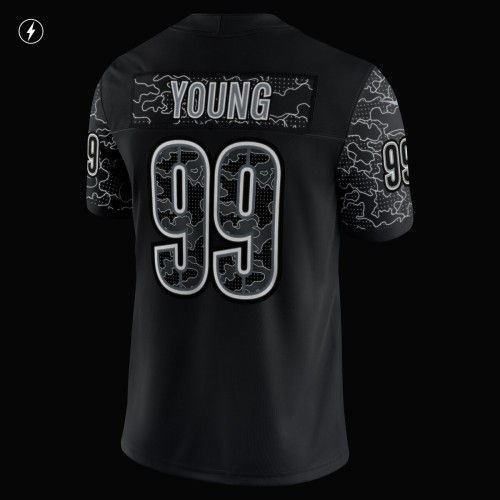 Chase Young Washington Commanders Nike RFLCTV Limited Jersey - Black Chase Young Washington Commanders Nike RFLCTV Limited Jersey - Black