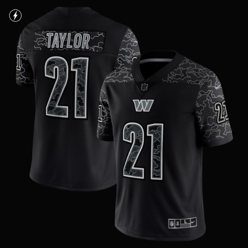 Sean Taylor Washington Commanders Nike Retired Player RFLCTV Limited Jersey - Black Sean Taylor Washington Commanders Nike Retired Player RFLCTV Limited Jersey - Black