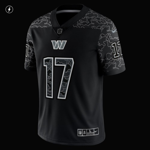 Terry McLaurin Washington Commanders Nike RFLCTV Limited Jersey - Black Terry McLaurin Washington Commanders Nike RFLCTV Limited Jersey - Black