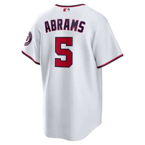 CJ Abrams Washington Nationals Nike Home Replica Jersey - White CJ Abrams Washington Nationals Nike Home Replica Jersey - White