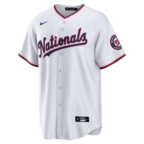 Luis García Washington Nationals Nike Home Replica Player Jersey - White Luis García Washington Nationals Nike Home Replica Player Jersey - White