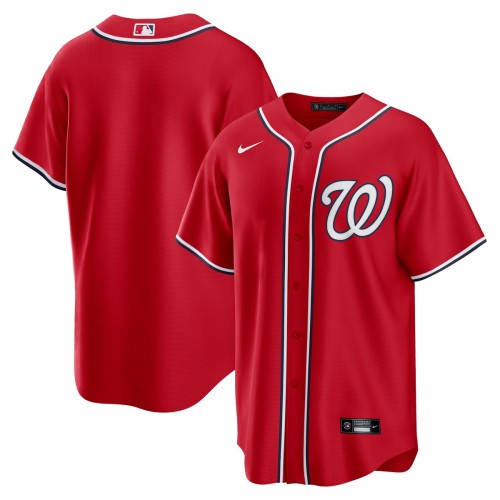 Washington Nationals Nike Alternate Replica Team Jersey - Red Washington Nationals Nike Alternate Replica Team Jersey - Red