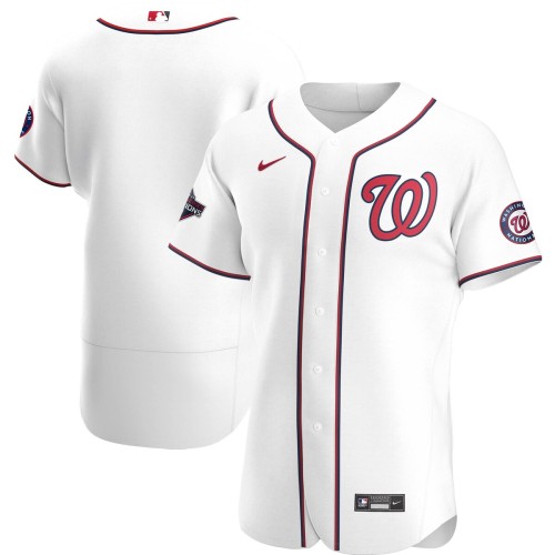 Washington Nationals Nike 2019 World Series Champions Home Authentic Team Jersey - White Washington Nationals Nike 2019 World Series Champions Home Authentic Team Jersey - White