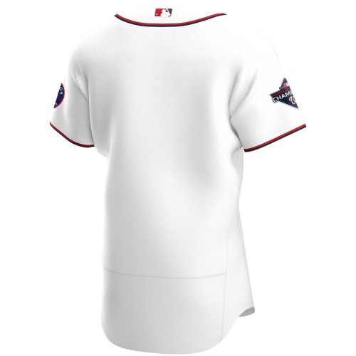 Washington Nationals Nike 2019 World Series Champions Home Authentic Team Jersey - White Washington Nationals Nike 2019 World Series Champions Home Authentic Team Jersey - White