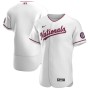 Washington Nationals Nike Alternate Authentic Team Jersey - White Washington Nationals Nike Alternate Authentic Team Jersey - White