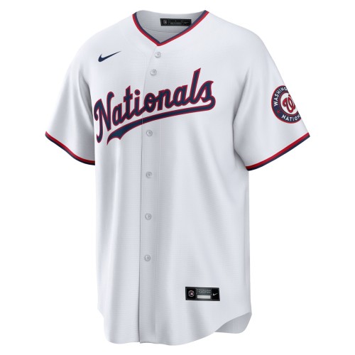 Washington Nationals Nike Home Blank Replica Jersey - White Washington Nationals Nike Home Blank Replica Jersey - White