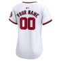 Washington Nationals Nike Women's Home Limited Custom Jersey - White Washington Nationals Nike Women's Home Limited Custom Jersey - White