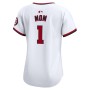 Washington Nationals Nike Women's #1 Mom Home Limited Jersey - White Washington Nationals Nike Women's #1 Mom Home Limited Jersey - White