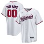 Washington Nationals Nike Youth Replica Custom Jersey - White Washington Nationals Nike Youth Replica Custom Jersey - White