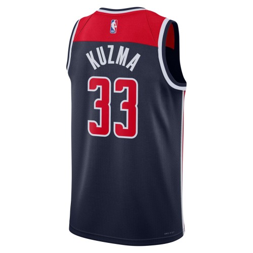 Kyle Kuzma Washington Wizards Jordan Brand 2022/23 Statement Edition Swingman Jersey - Navy Kyle Kuzma Washington Wizards Jordan Brand 2022/23 Statement Edition Swingman Jersey - Navy
