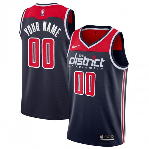 Washington Wizards Nike 2019/20 Custom Swingman Jersey Navy - Statement Edition Washington Wizards Nike 2019/20 Custom Swingman Jersey Navy - Statement Edition