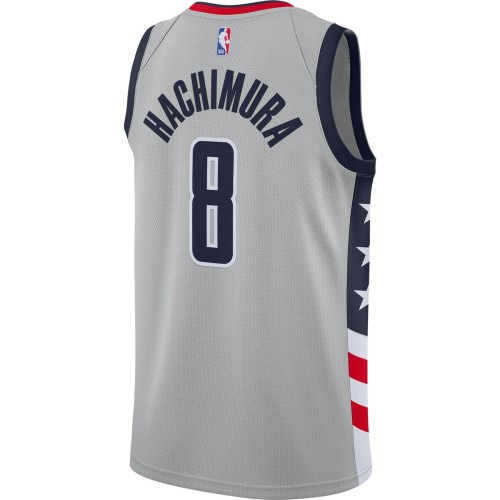 Rui Hachimura Washington Wizards Nike 2020/21 Swingman Player Jersey Gray - City Edition Rui Hachimura Washington Wizards Nike 2020/21 Swingman Player Jersey Gray - City Edition