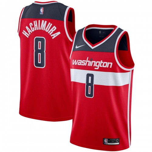 Rui Hachimura Washington Wizards Nike 2019/2020 Swingman Jersey - Icon Edition - Red Rui Hachimura Washington Wizards Nike 2019/2020 Swingman Jersey - Icon Edition - Red