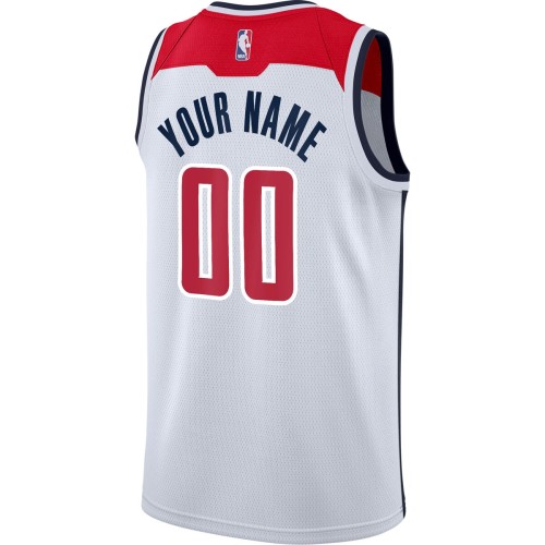 Washington Wizards Nike Custom Swingman Jersey White - Association Edition Washington Wizards Nike Custom Swingman Jersey White - Association Edition